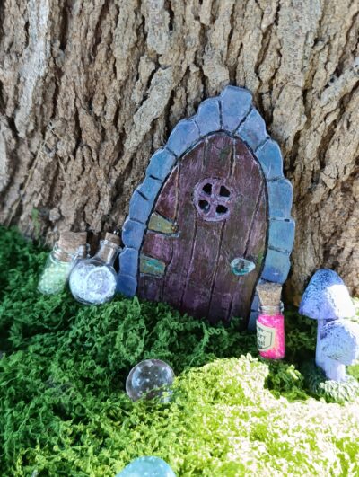 Porte féerique lune mûre