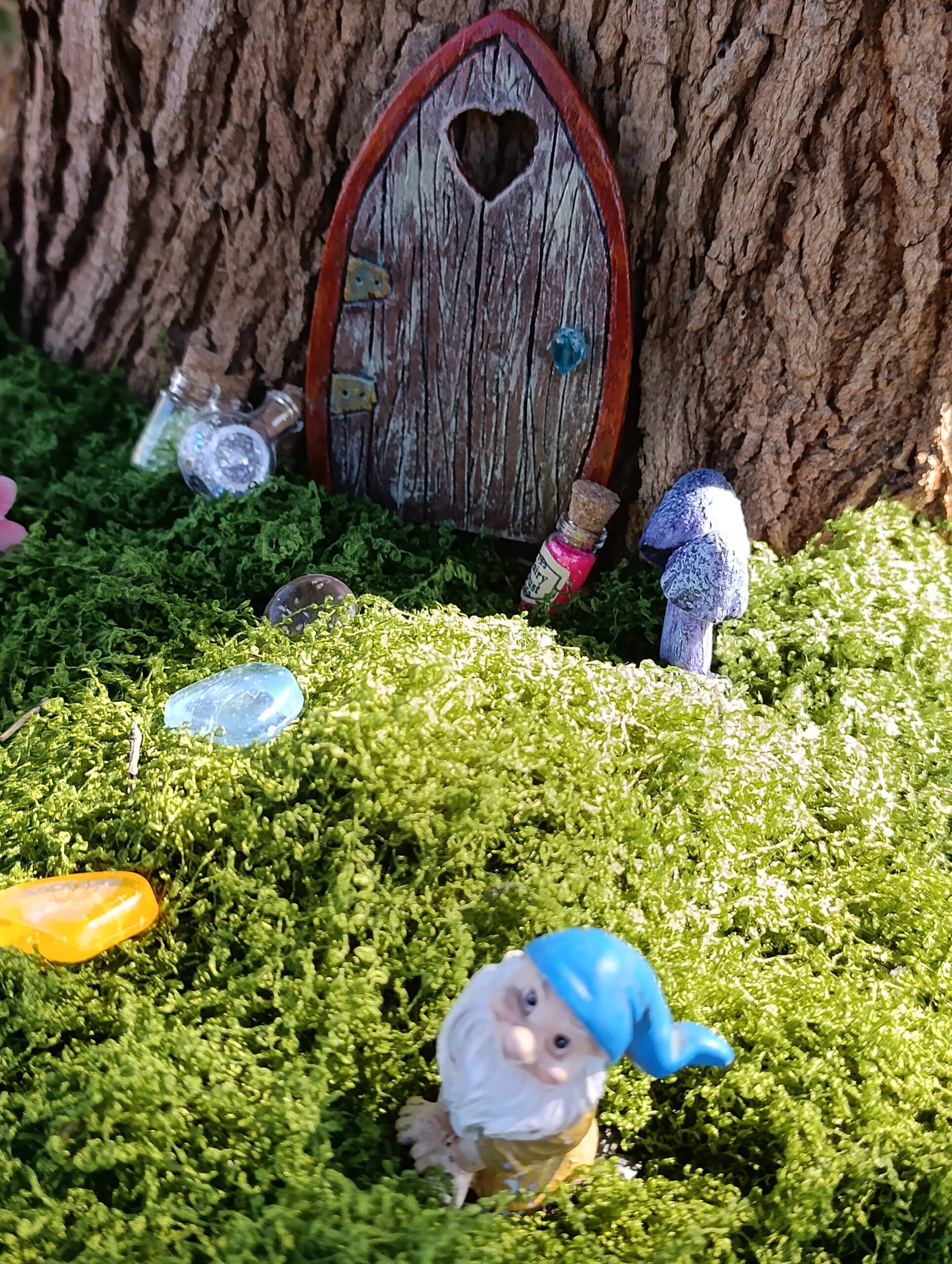 Porte féerique coeur du bois – Image 4