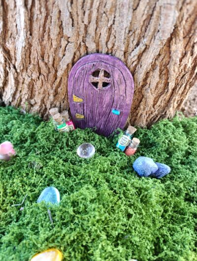 Porte féerique prunelune