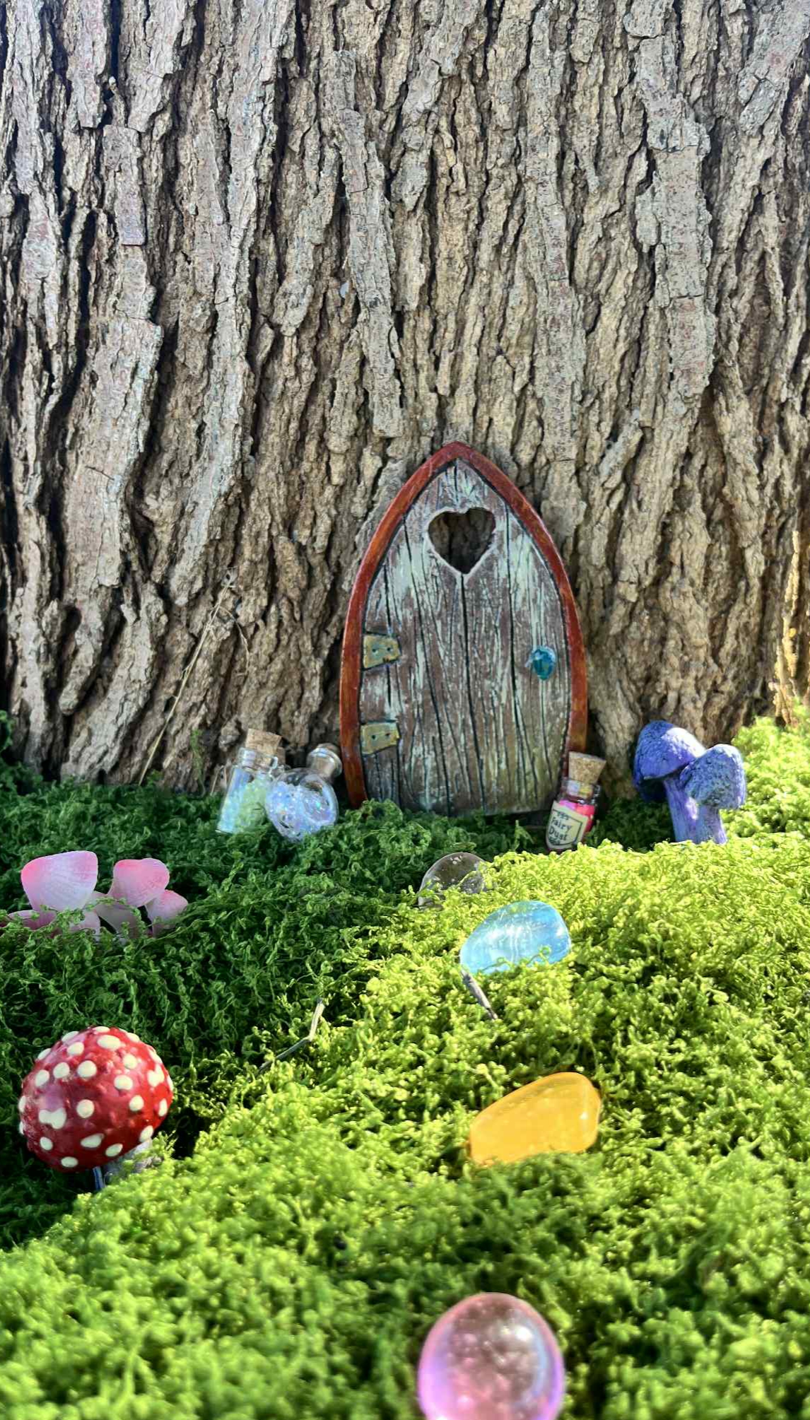 Porte féerique coeur du bois – Image 8