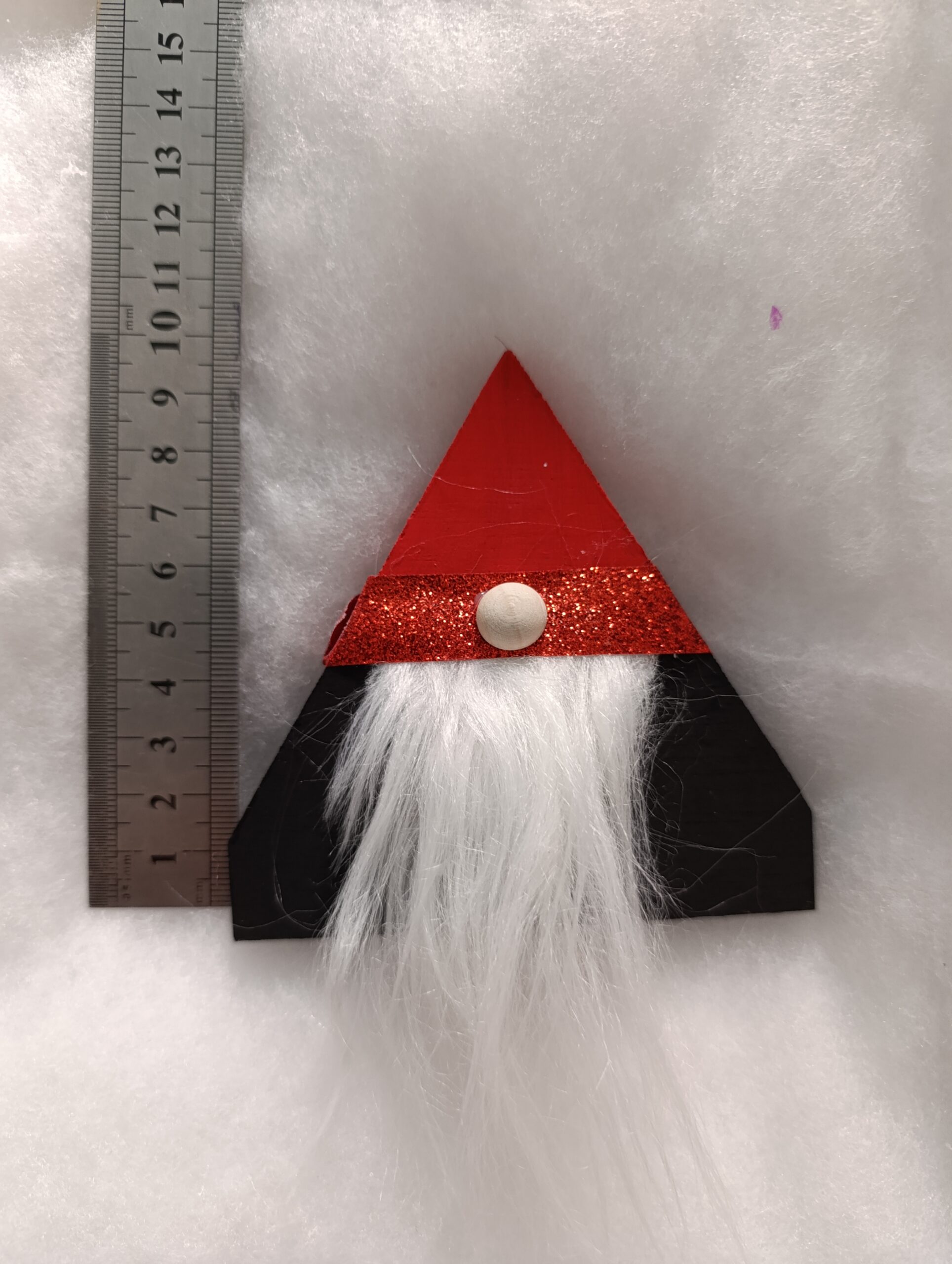 1000012275 🔥 Rougeflamme Lutin en bois du Lys Enchanté – L’étincelle joyeuse des fêtes – Image 2