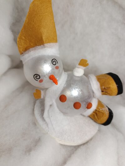 🍬 Sucrepain – Bonhomme de neige caramel en roulade