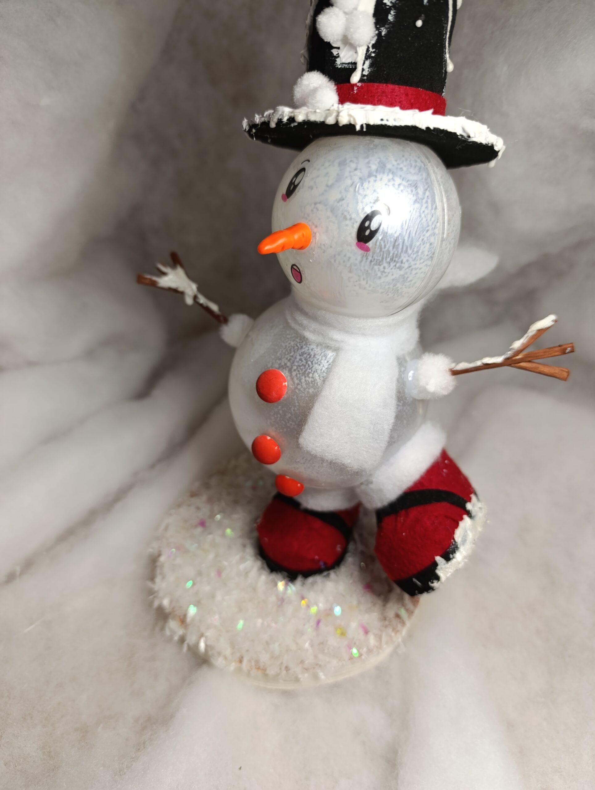 IMG_20251209_095334 « Frimoussepanique Bonhomme de neige surpris au chapeau enneigé » – Image 6