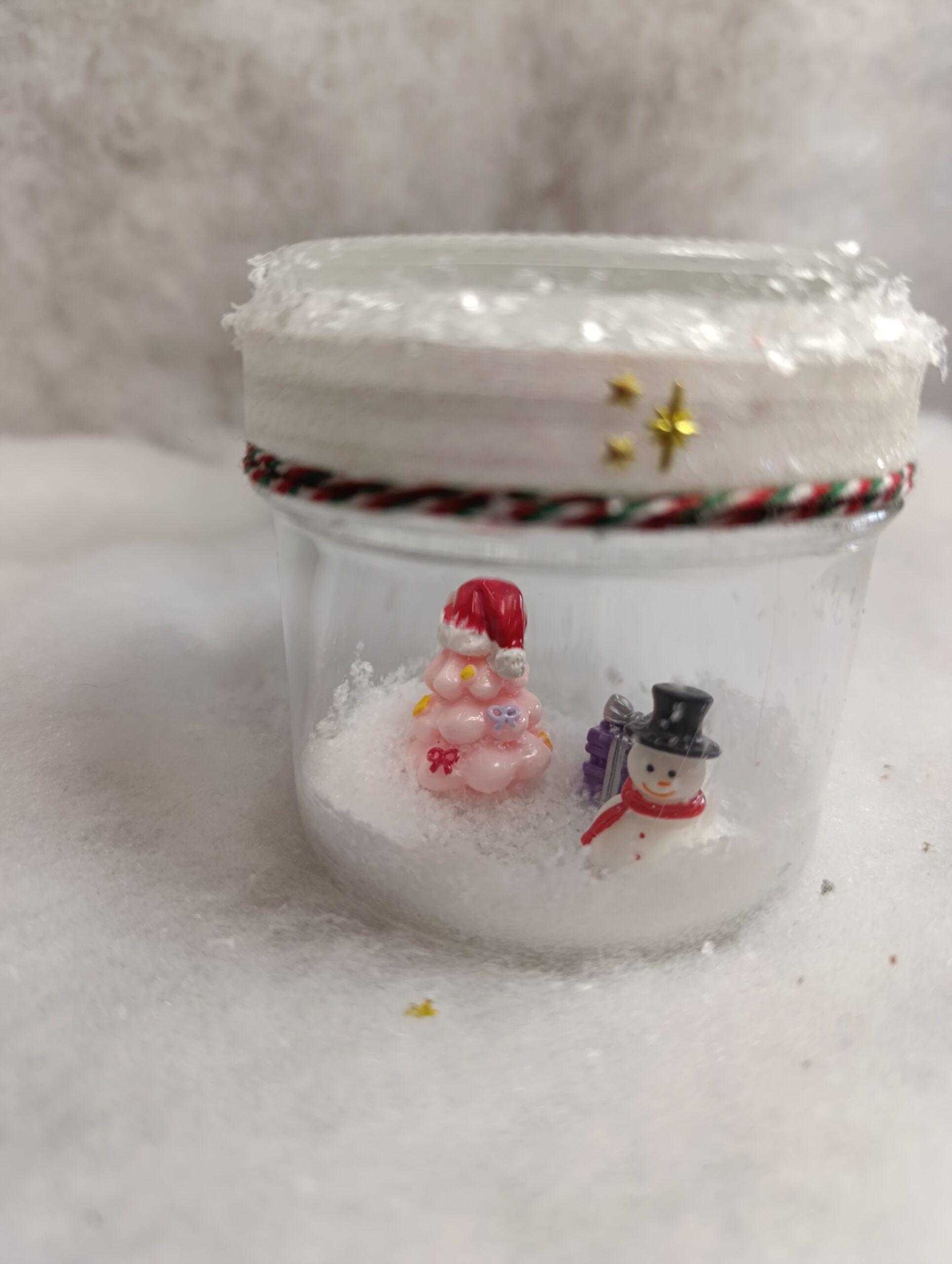 IMG_20251209_115401 Scène de Noël sous verre Le Sapin Rose