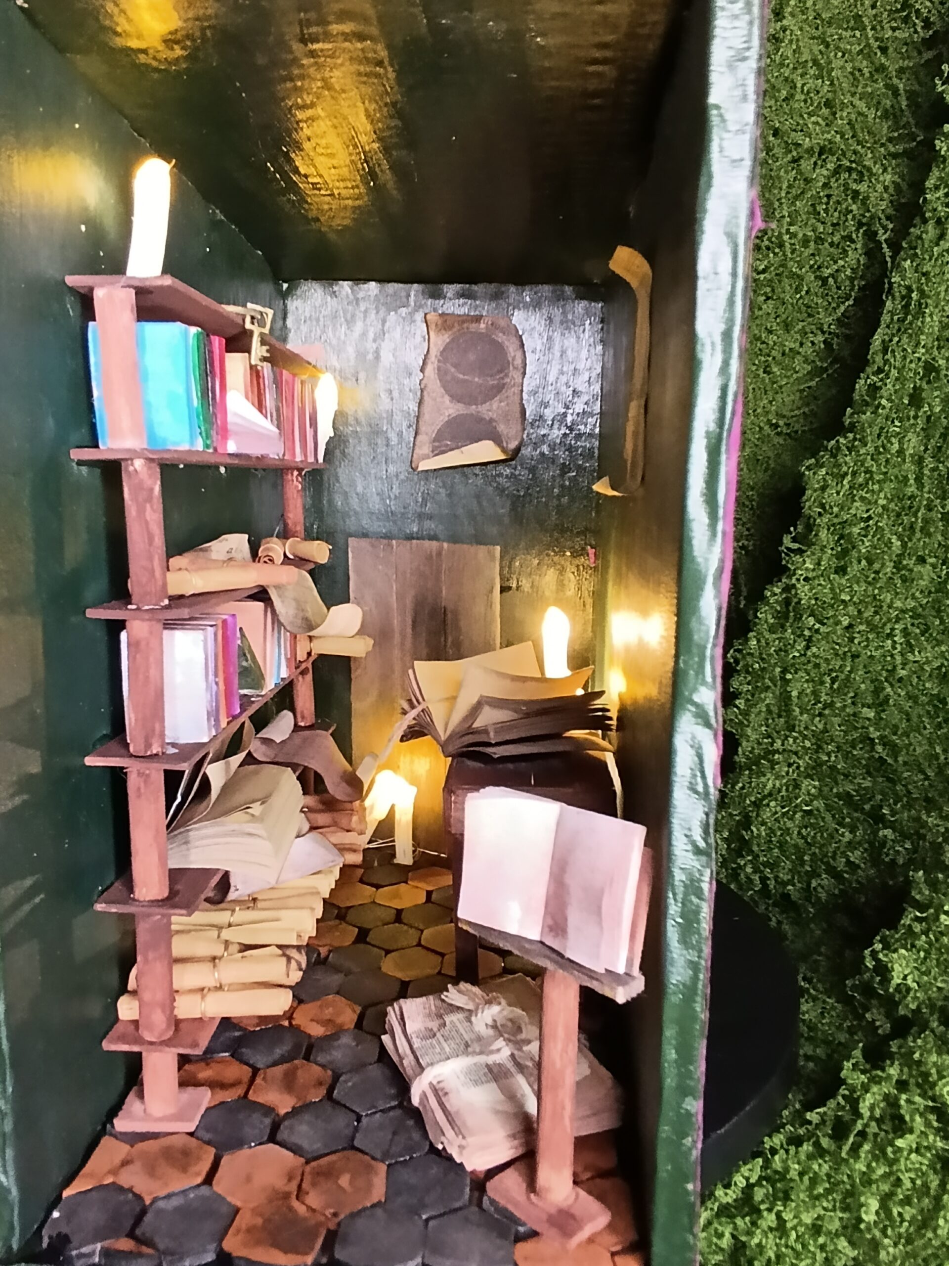 le grimoire des mondes cachés – booknook féerique du village du lys enchanté le grimoire des mondes cachés – booknook féerique du village du lys enchanté