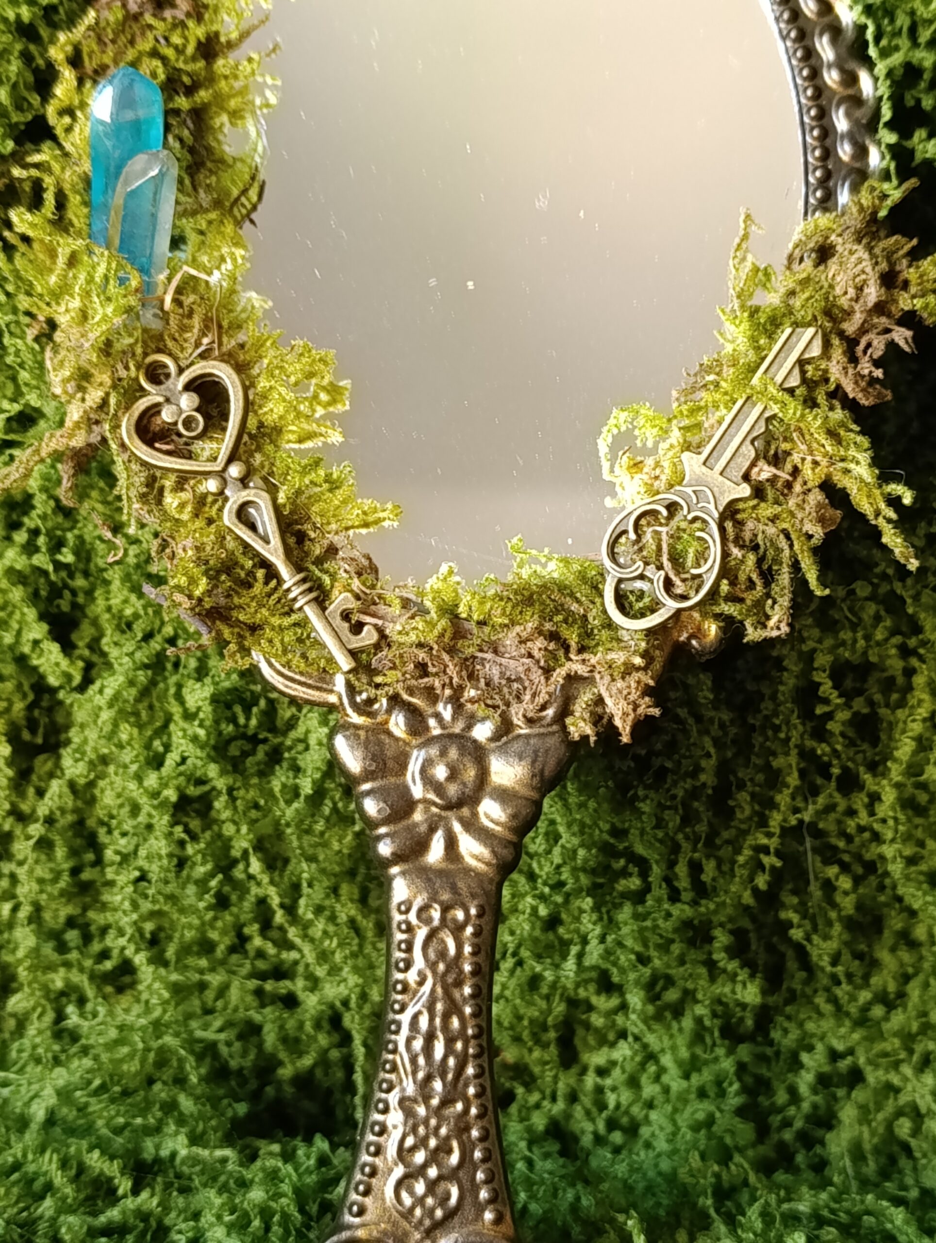 miroir féerique – Éclat de clairière enchantée miroir féerique – Éclat de clairière enchantée