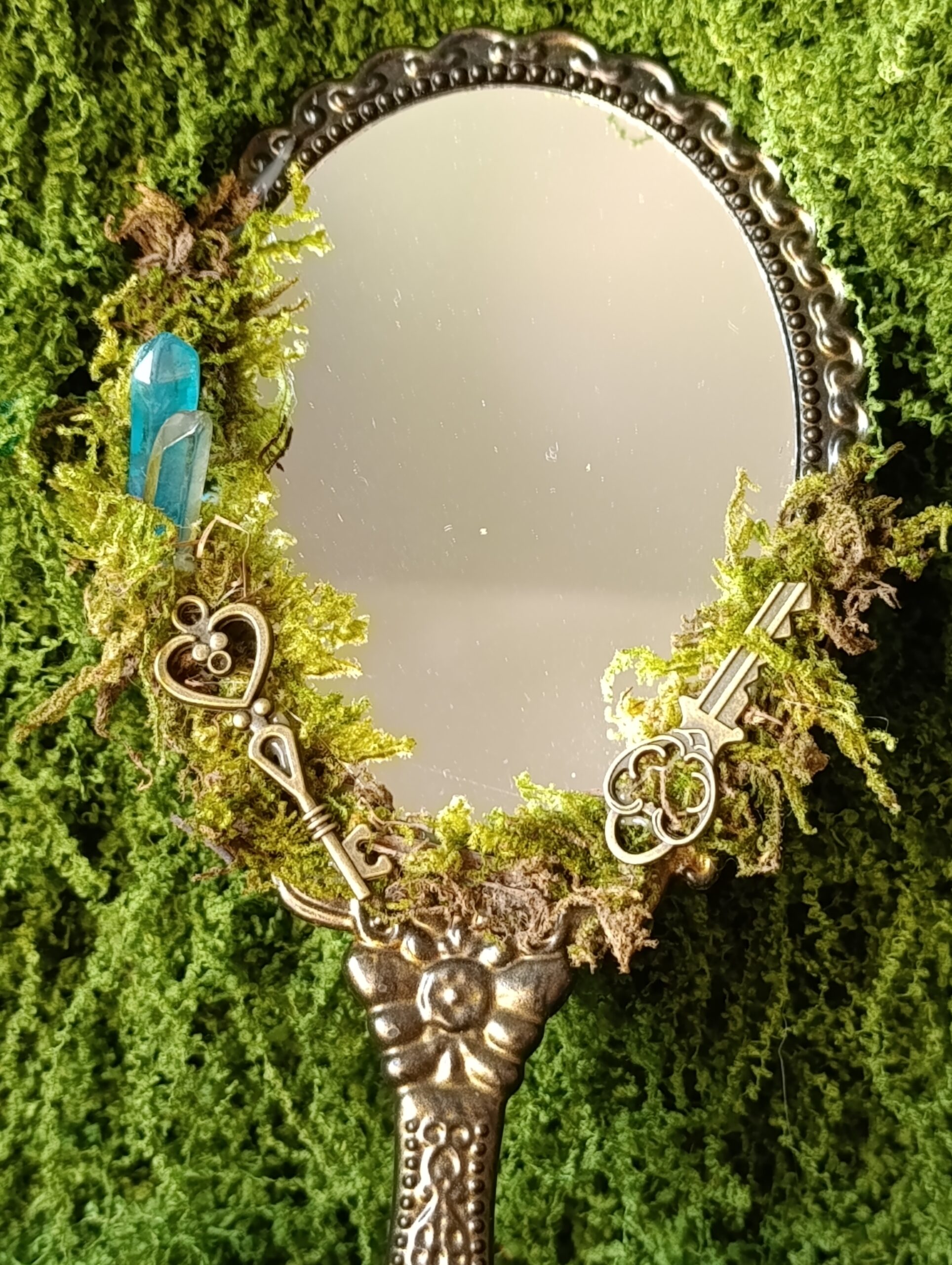 miroir féerique – Éclat de clairière enchantée miroir féerique – Éclat de clairière enchantée