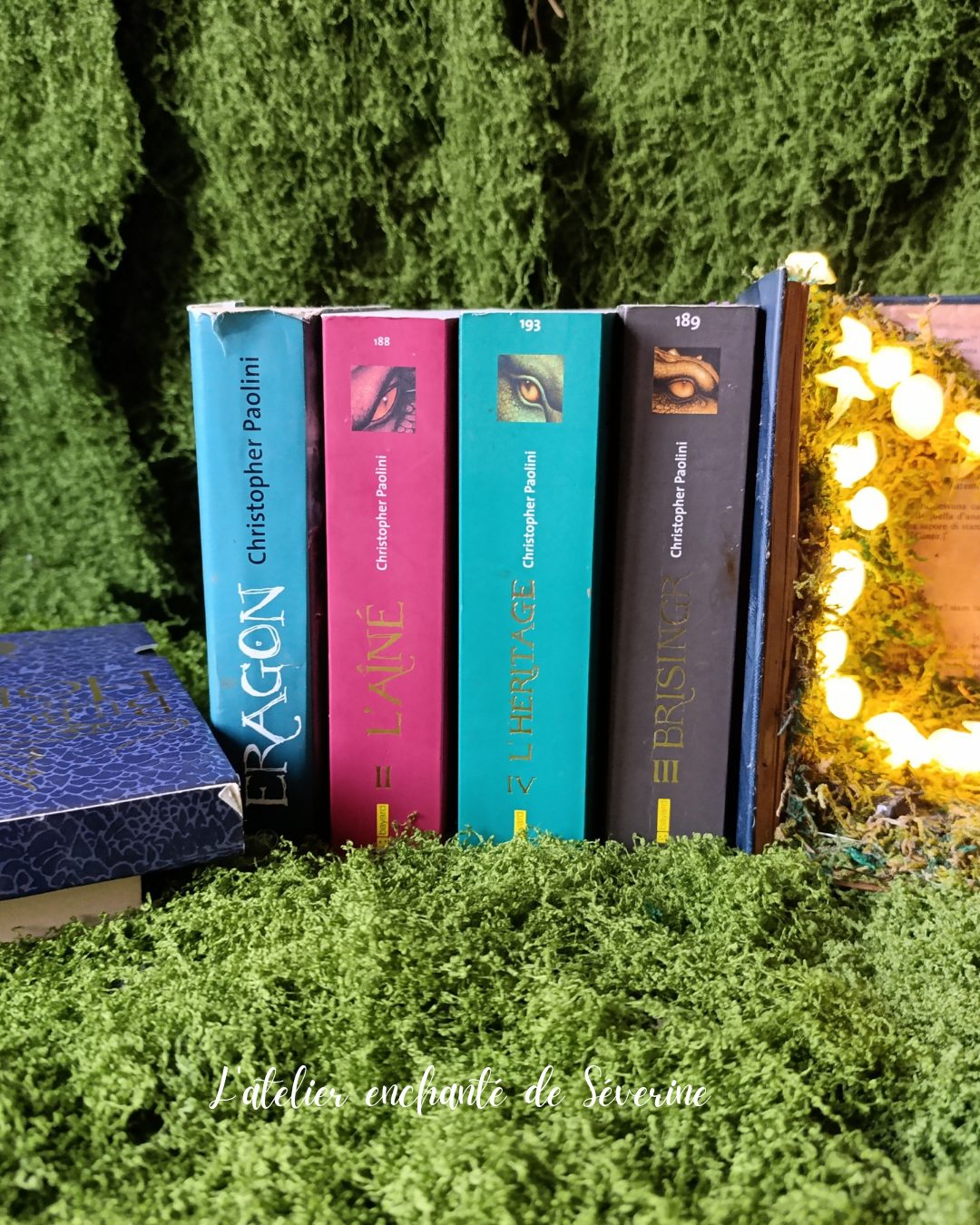 book nook – la clairière des champignons lumineux book nook – la clairière des champignons lumineux