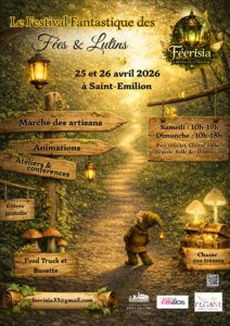 🌿 Où rencontrer le Village du Lys Enchanté ? affiche format a4