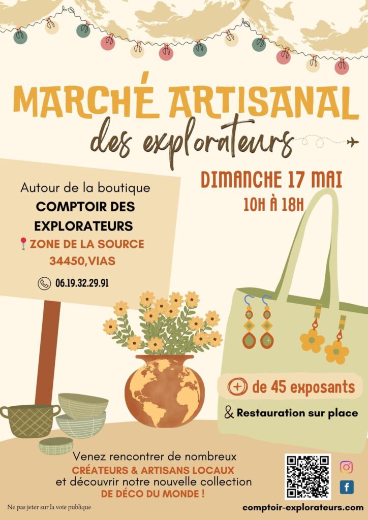 Marché artisanal des explorateurs Marché artisanal des explorateurs